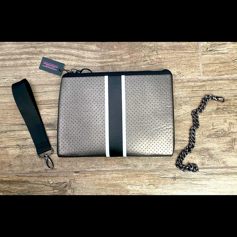 Haute Shore Beth Ritz Neoprene Clutch/Wristlet *New with tags*